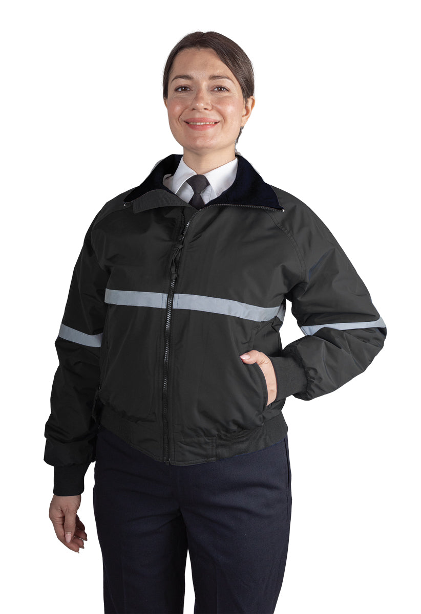 Men's Three Season Jacket with Reflective Taping