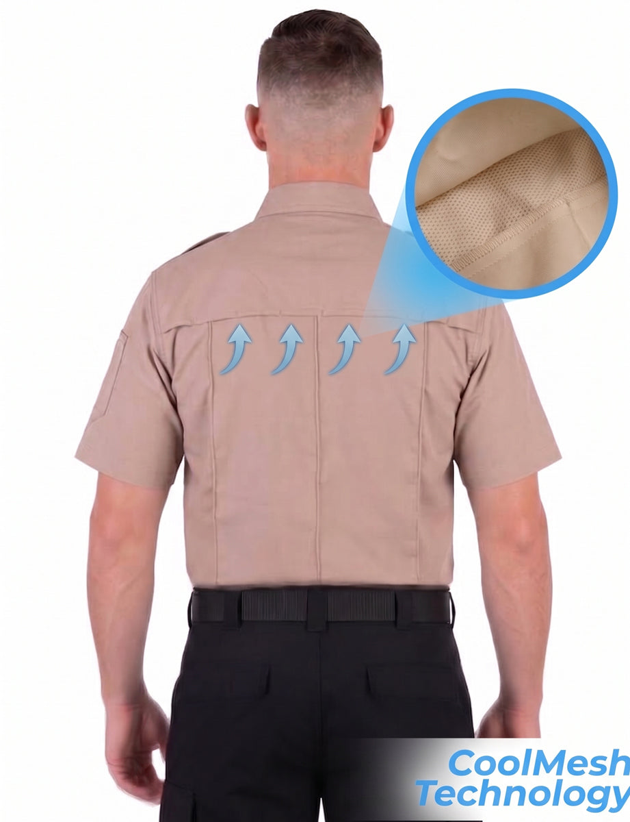 CoolMesh Performance Tactical Shirts - Short Sleeve