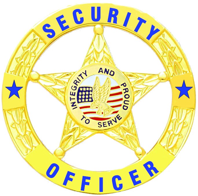 First Class Security Officer Gold 5-Star in Circle Badge – Uniforms Outlet
