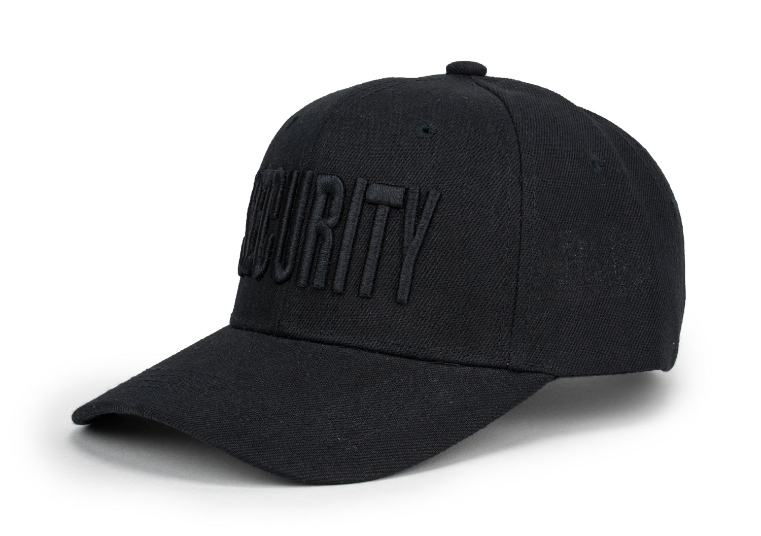 Black Subdued Security Caps
