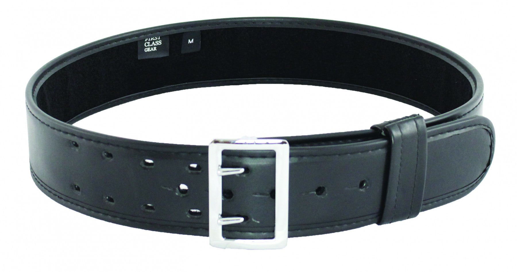 First Class 2.25" Basketweave Synthetic Leather Duty Belt