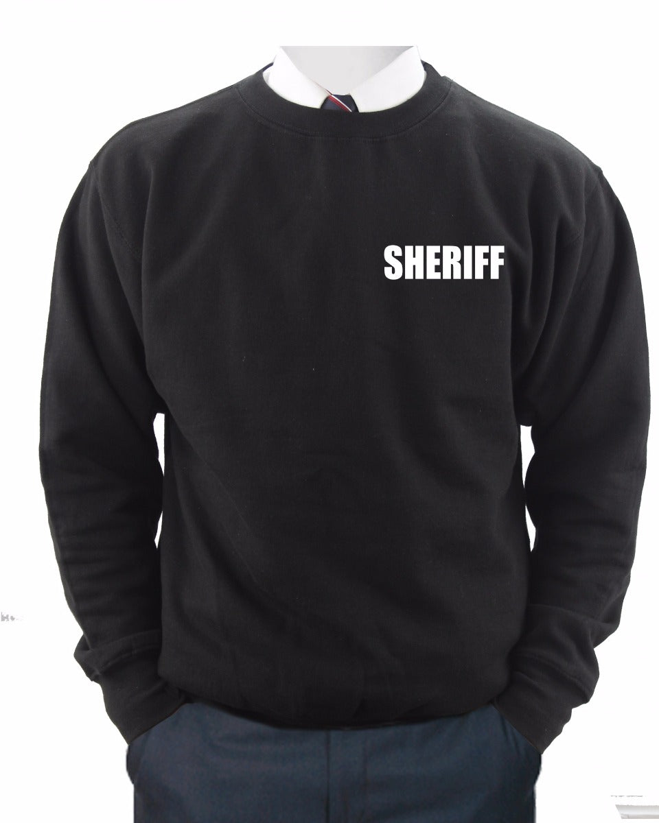 Fleece Sweatshirt with Sheriff ID
