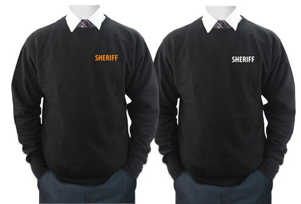 Fleece Sweatshirt with Sheriff ID