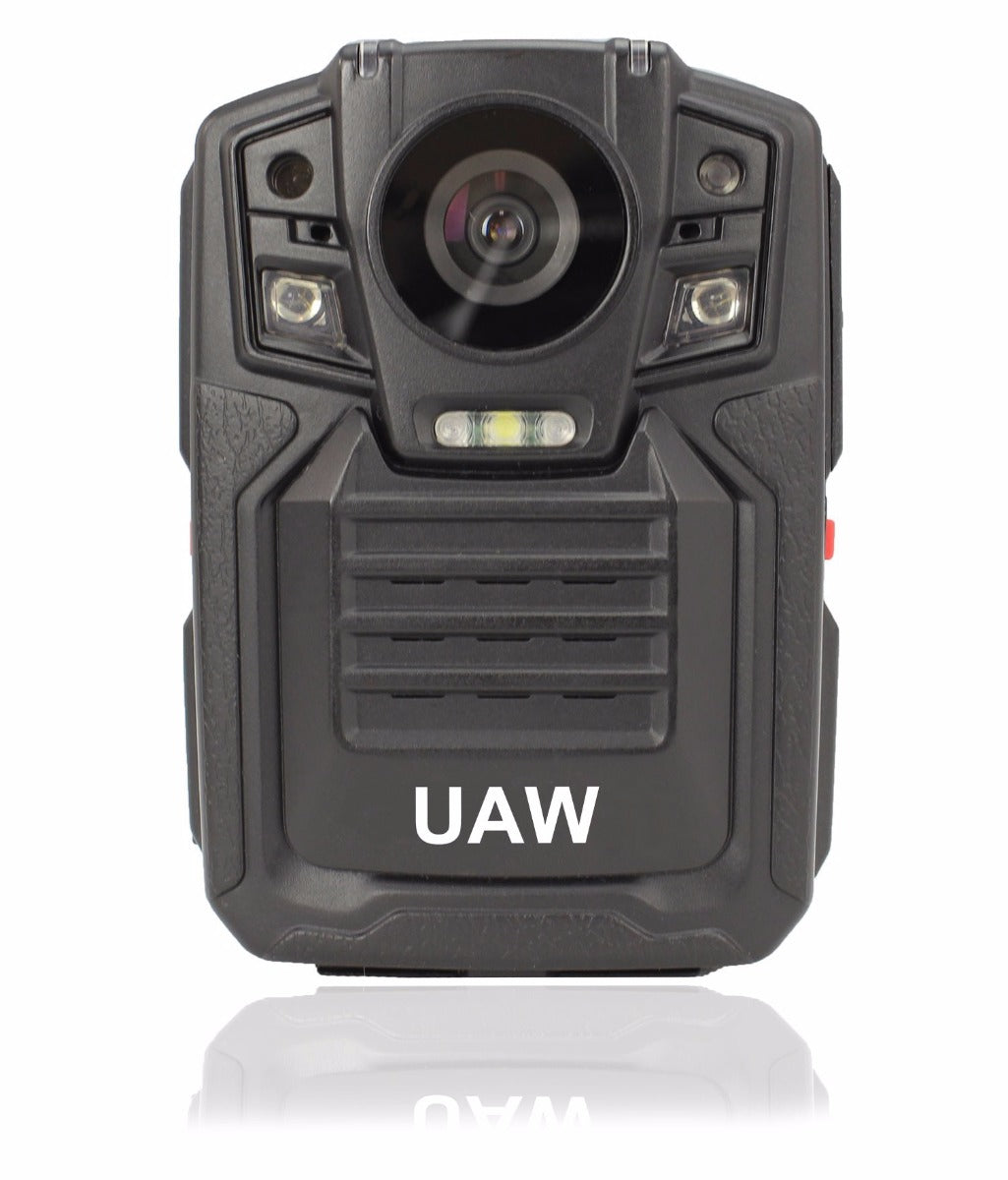 Police Body Camera 4K UHD Infrared Night Vision Security IR Cam With Built-in 128GB Memory