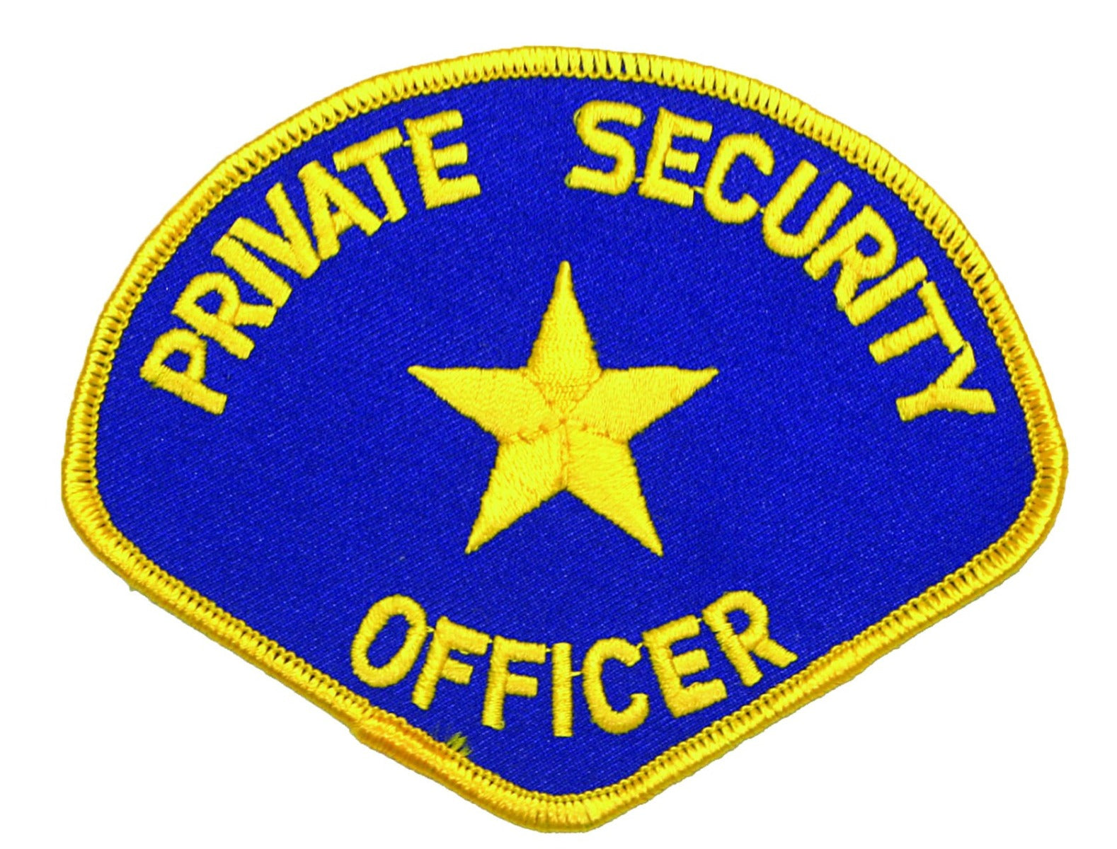 Private Security Officer Shoulder Patches (Multiple Colors)