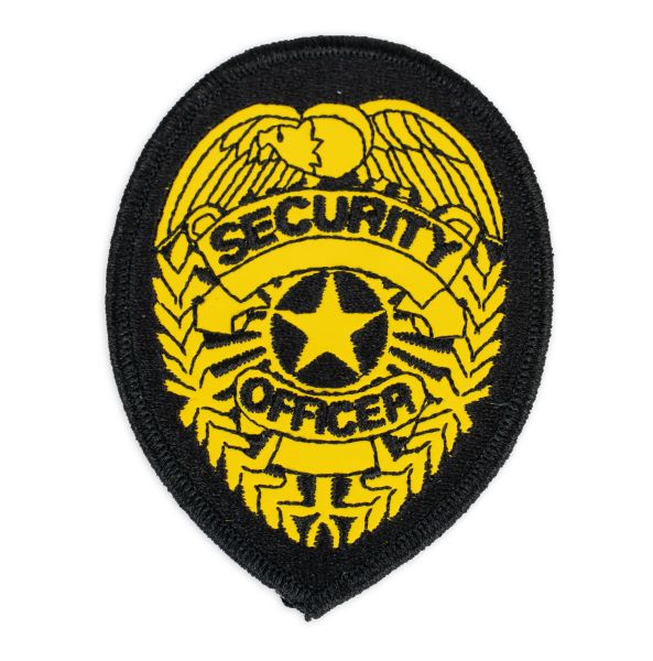 Reflective Security Officer Chest Emblems