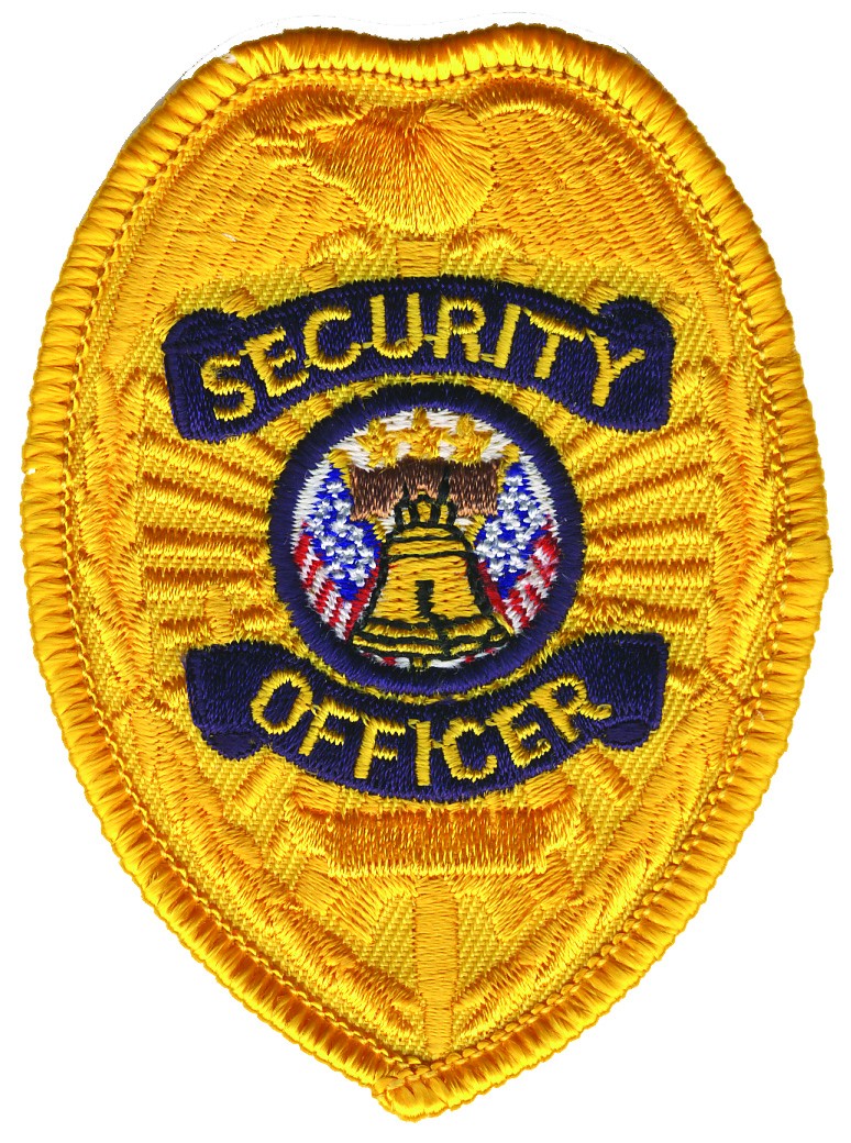 Security Officer Chest Emblem (Gold on Gold)