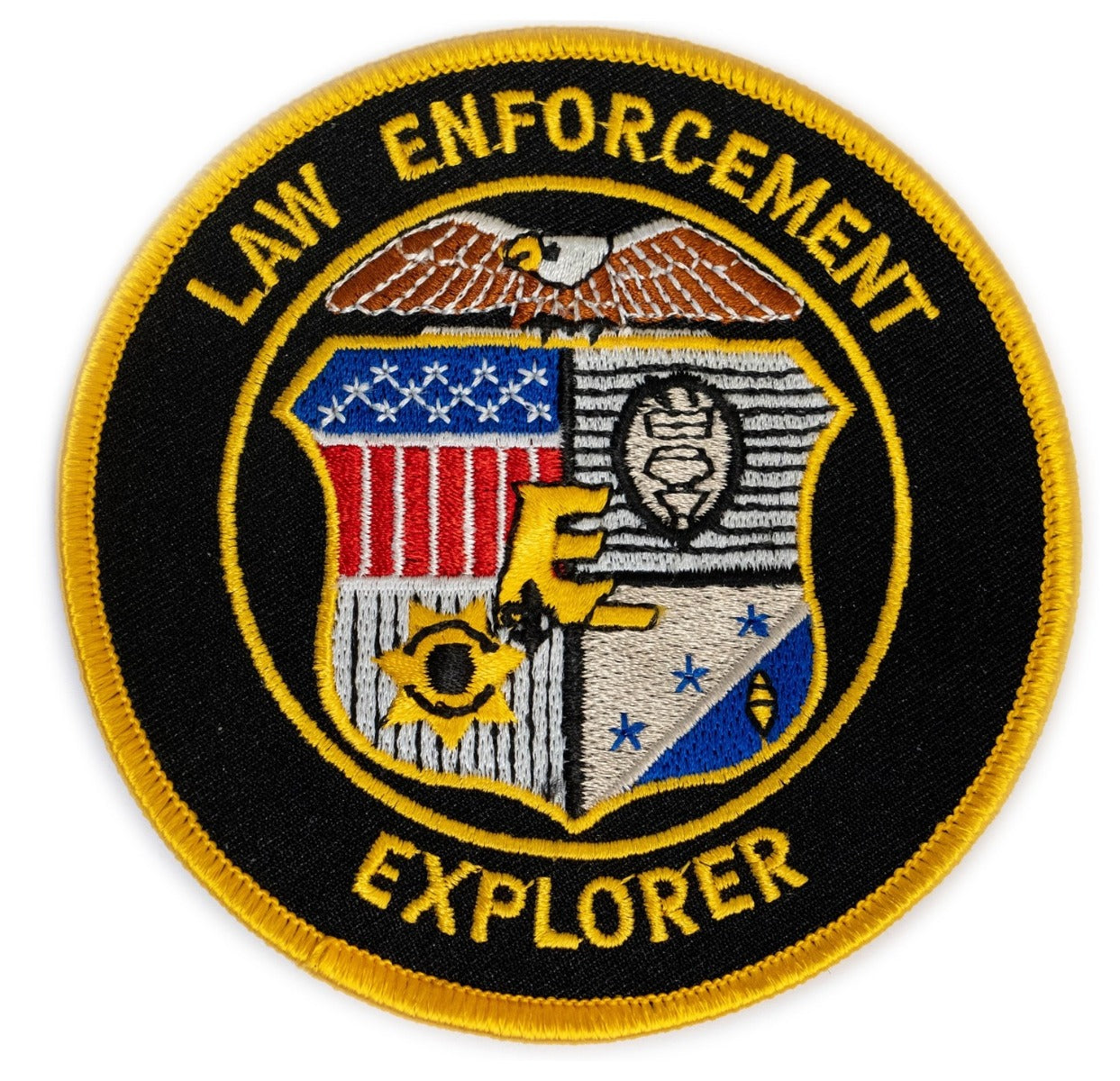 Law Enforcement Explorer Circular Patch