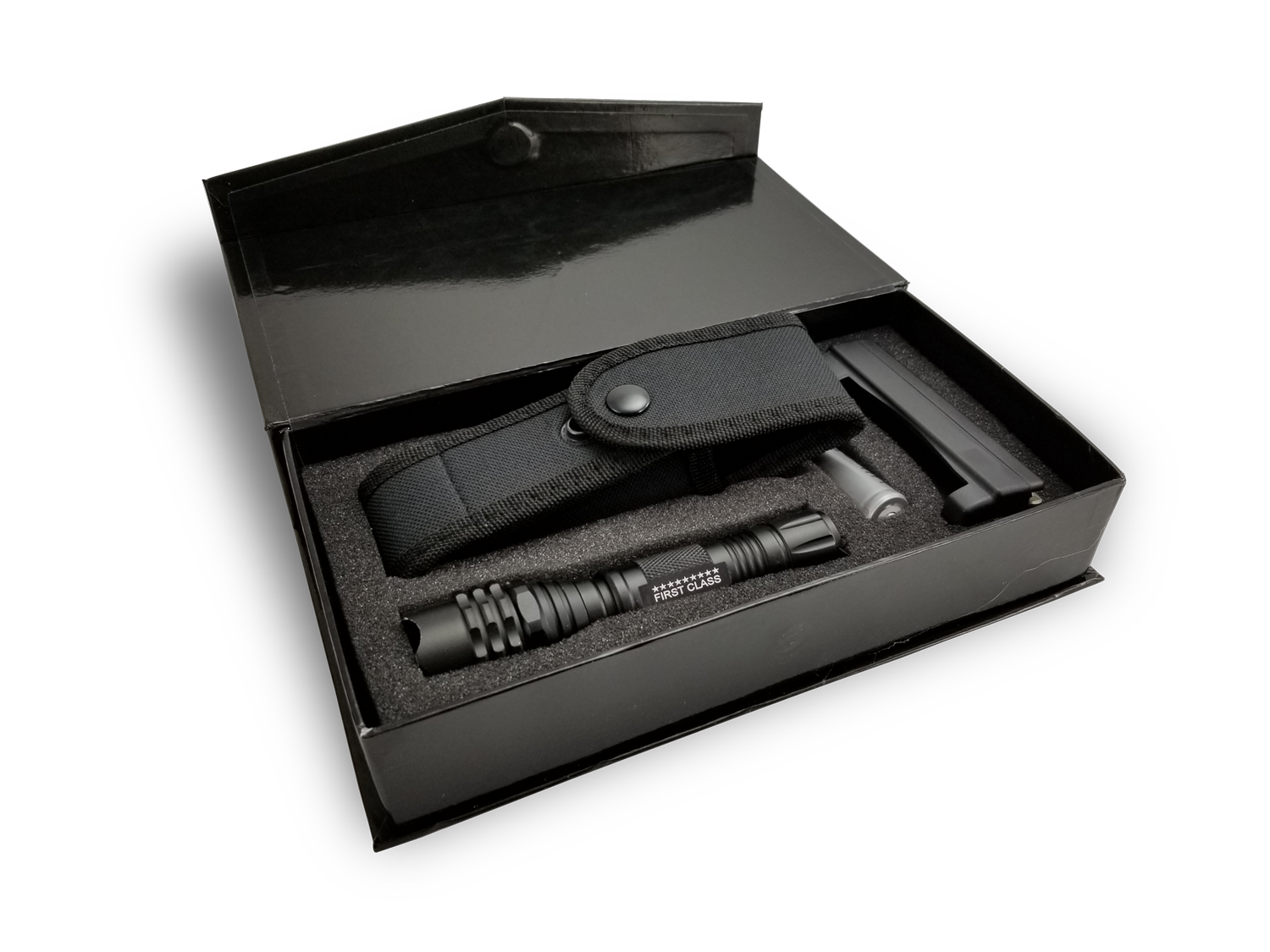 LED Rechargeable Flashlight (Complete Set)