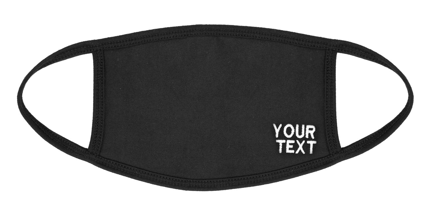 Custom Text Reusable Washable Face Mask
