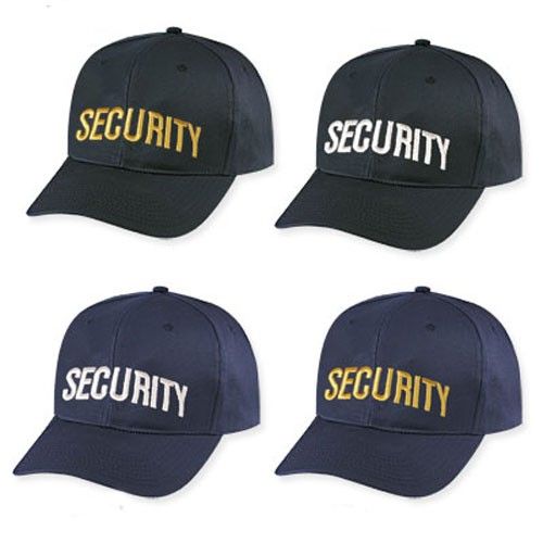 Black and Navy Caps with ID on Front
