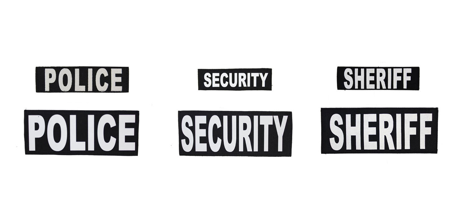 PATCHES WITH HOOK & LOOP FASTENERS FOR TACTICAL ARMOR