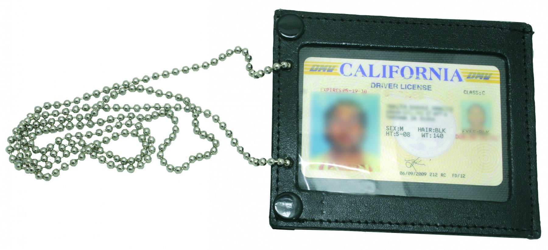 Leather ID Holder