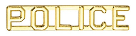 First Class Police Pin Pair