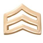 First Class Sergeant Chevron Pair (Small)