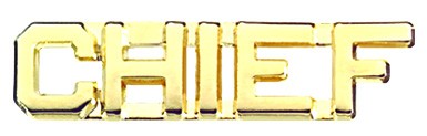 First Class Chief Pin Pair