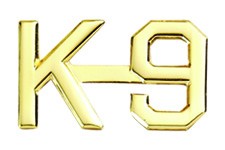 First Class K-9 Pin Pair