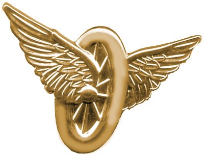 First Class Motor Officer Rank Insignia Pair