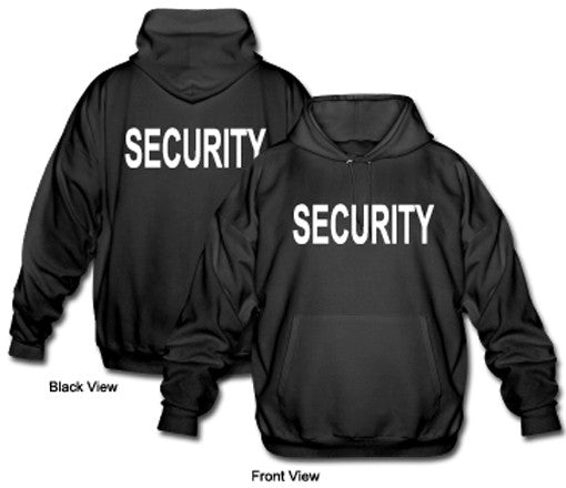 Hoodie Sweater With Security Bold ID