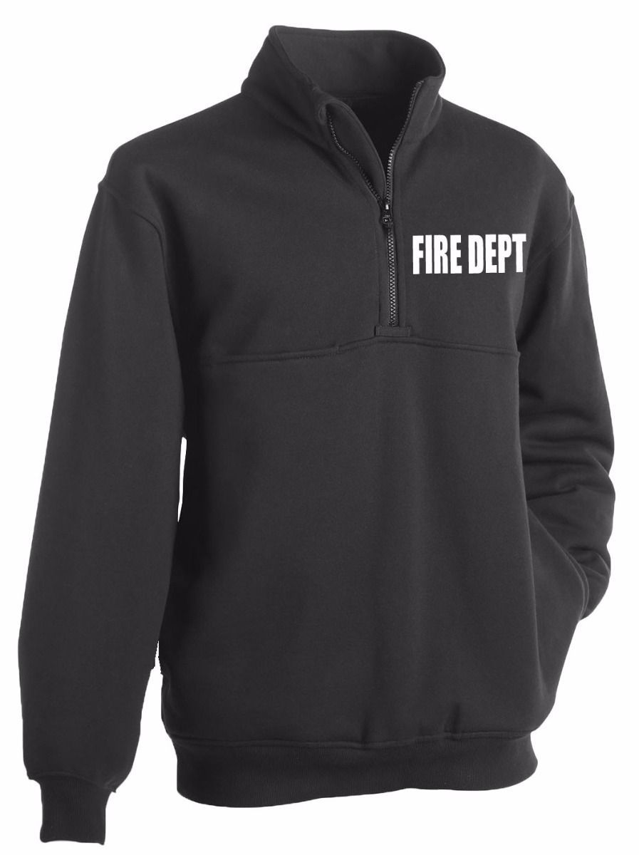 First Class Fire Dept Job Shirts with Zipper
