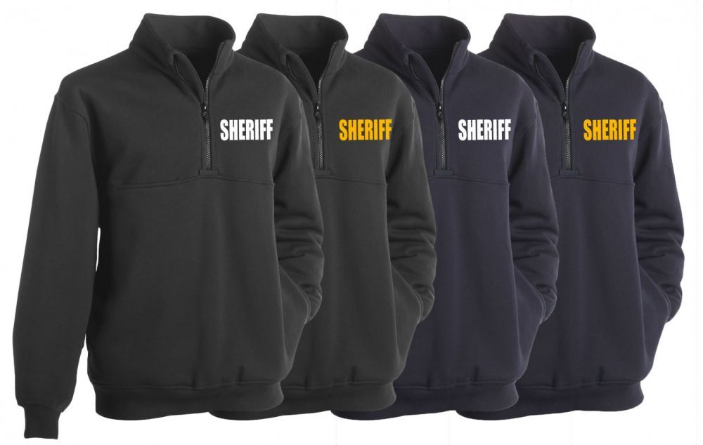 First Class Sheriff Job Shirts with Zipper