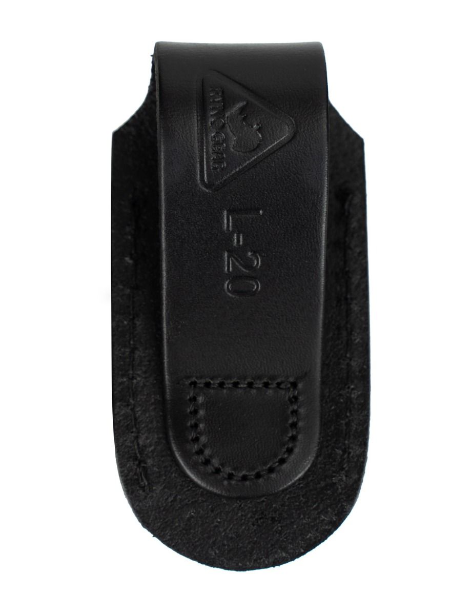 Basket Weave Leather Mini Flashlight Grip Holder