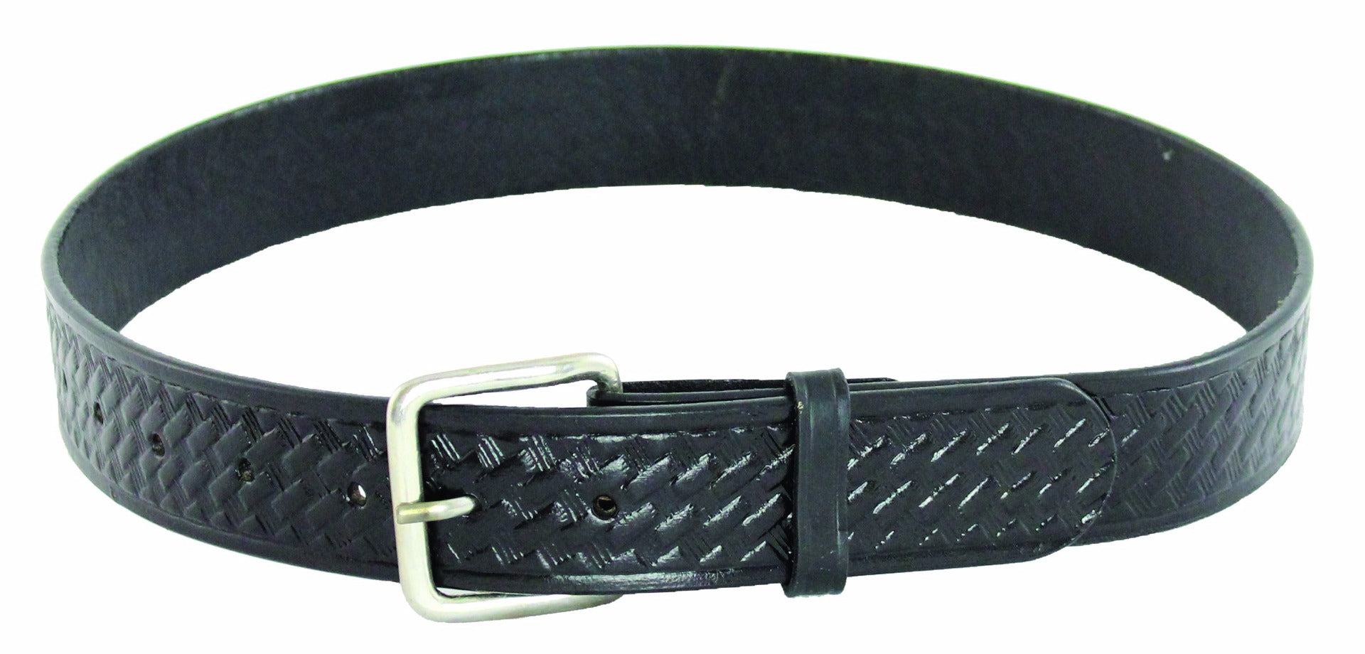 Ryno Gear Basket Weave Leather 1.5" Trouser Duty Belt