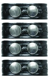 Ryno Gear Basketweave Keepers (Nickel Snaps - Set of 4)