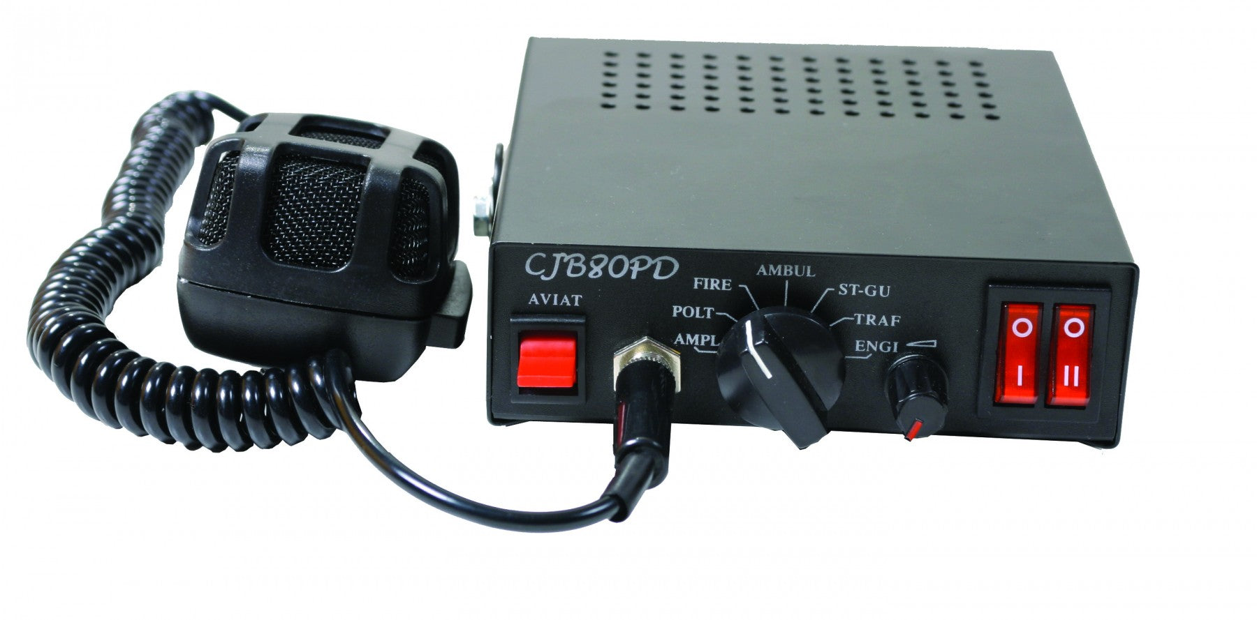 Speaker, Siren & Megaphone Set