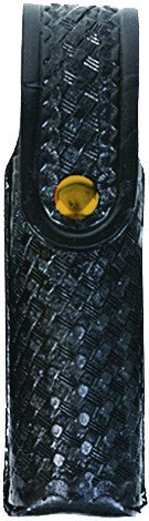 Basket Weave Leather Large Pepper Spray Holder
