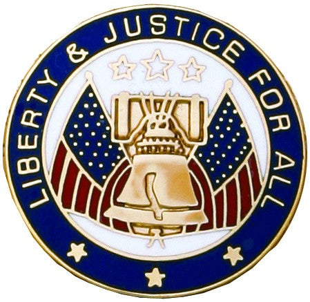 First Class Round Lapel Pin Insignias