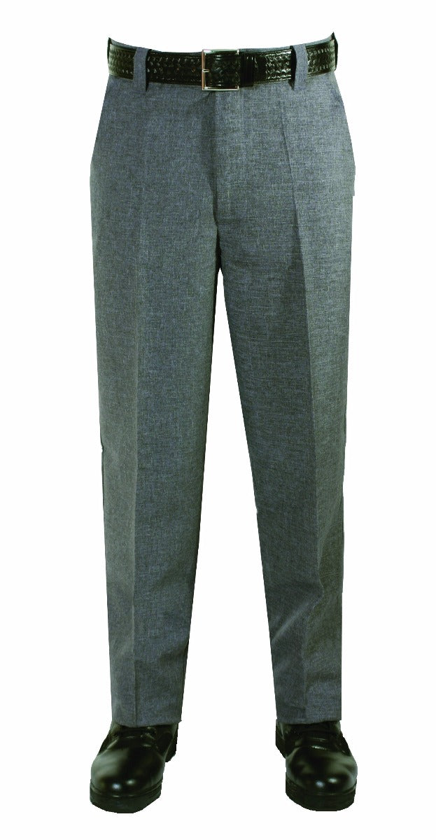 Professional Uniform Slacks - Heather Gray Twill Weave