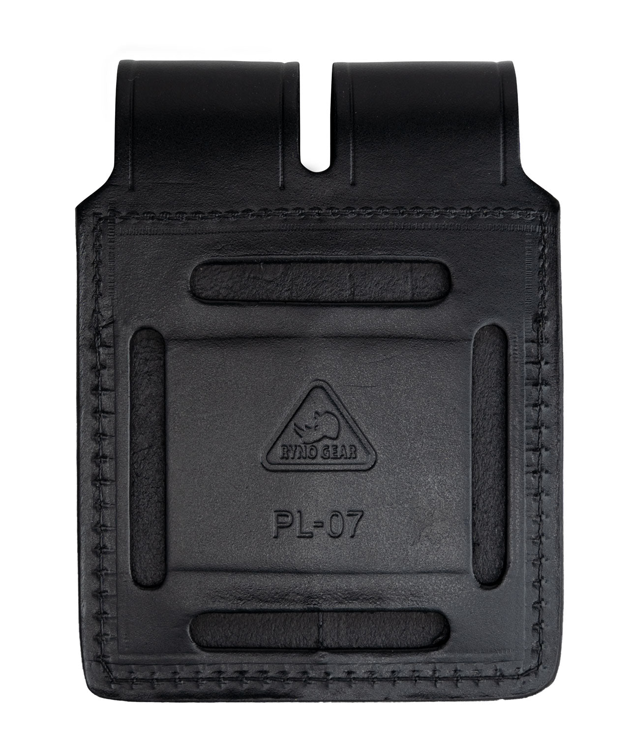Plain Leather Magazine Holder