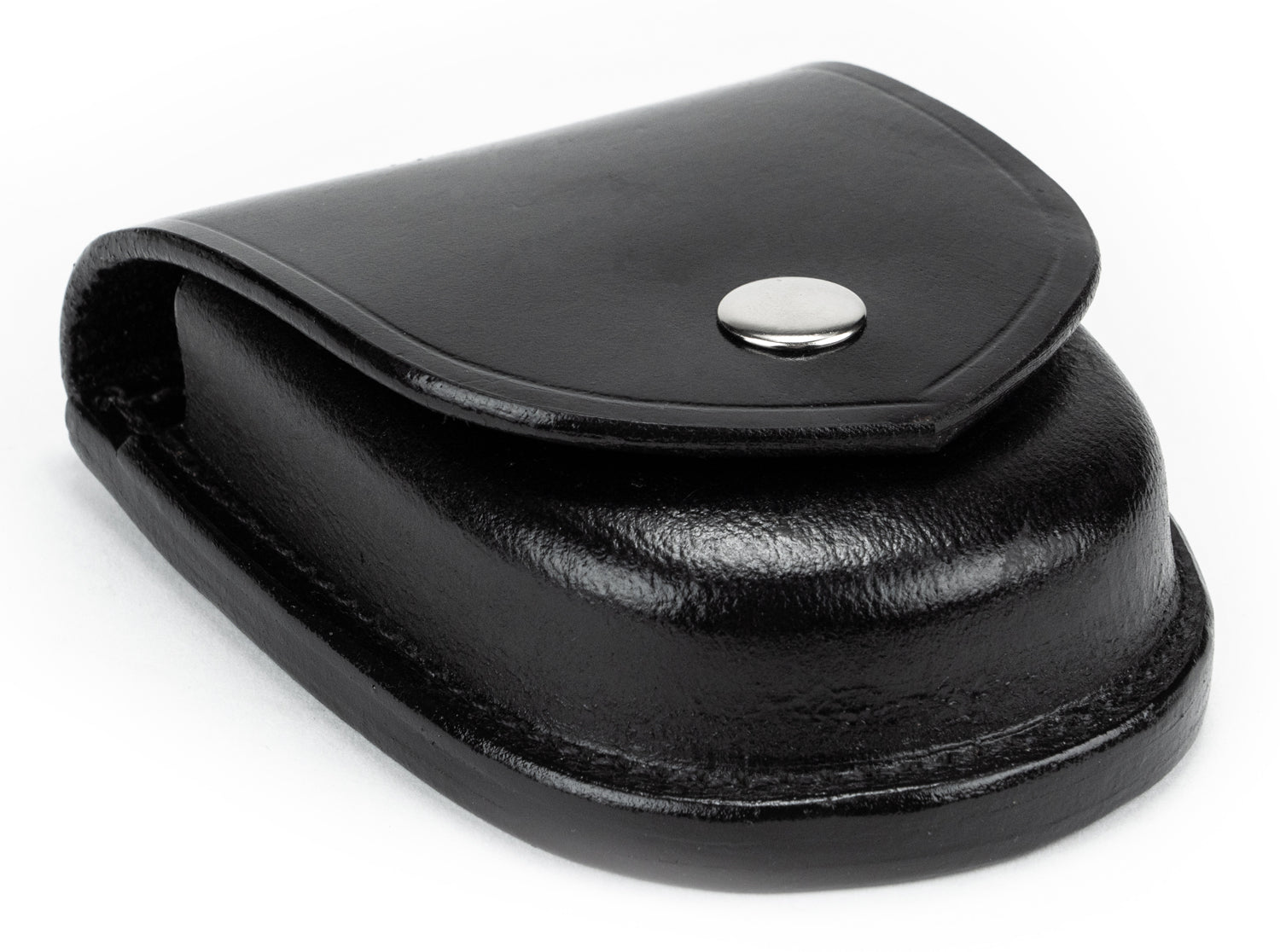 Ryno Gear Plain Leather Single Handcuff Holder with Nickel Snap