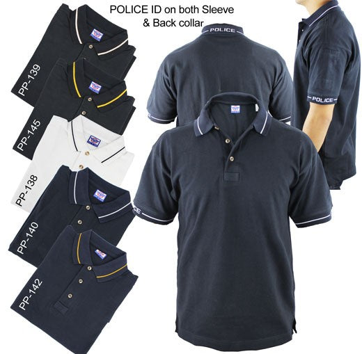 First Class Polycotton Police ID Polo Shirt