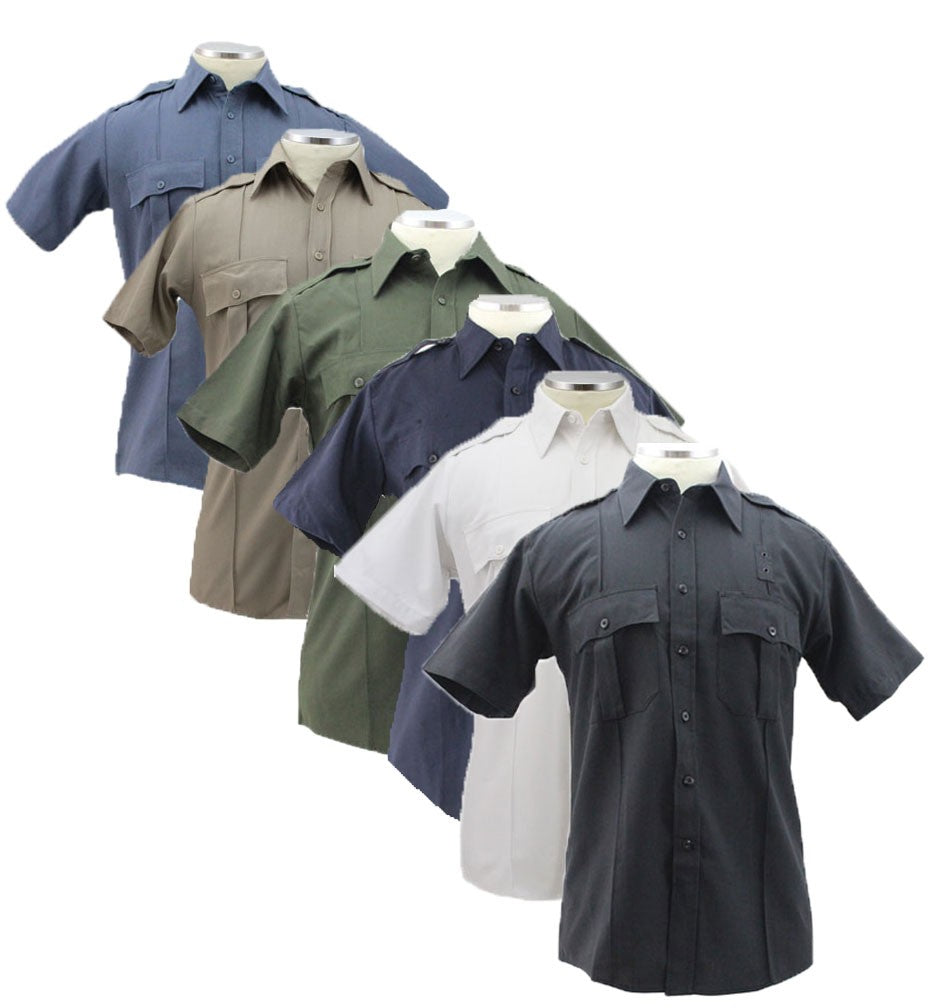 Poly Rayon Short Sleeve Uniform Shirt