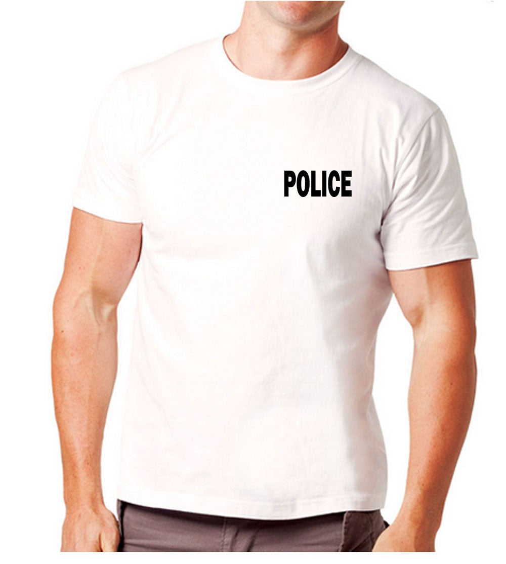 FIRST CLASS POLYCOTTON T-SHIRT WITH ID BACK AND FRONT