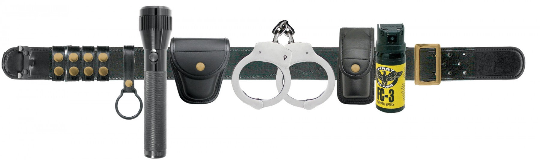 Plain Synthetic Leather Belt Combo