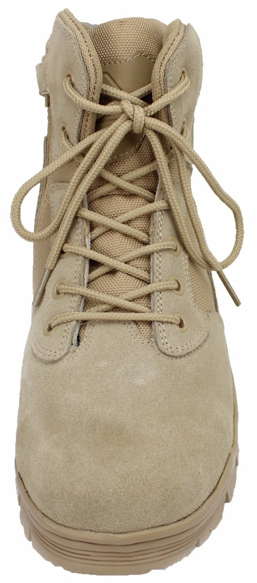 6" Ryno Gear Tactical Combat Boots (Beige)