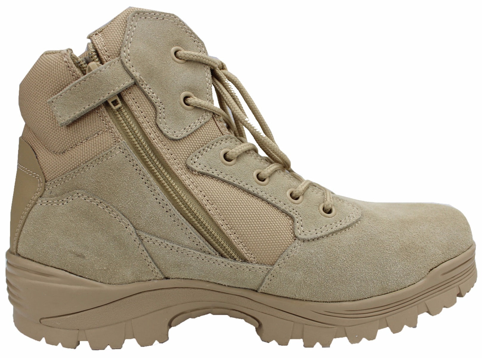 6" Ryno Gear Tactical Combat Boots (Beige)