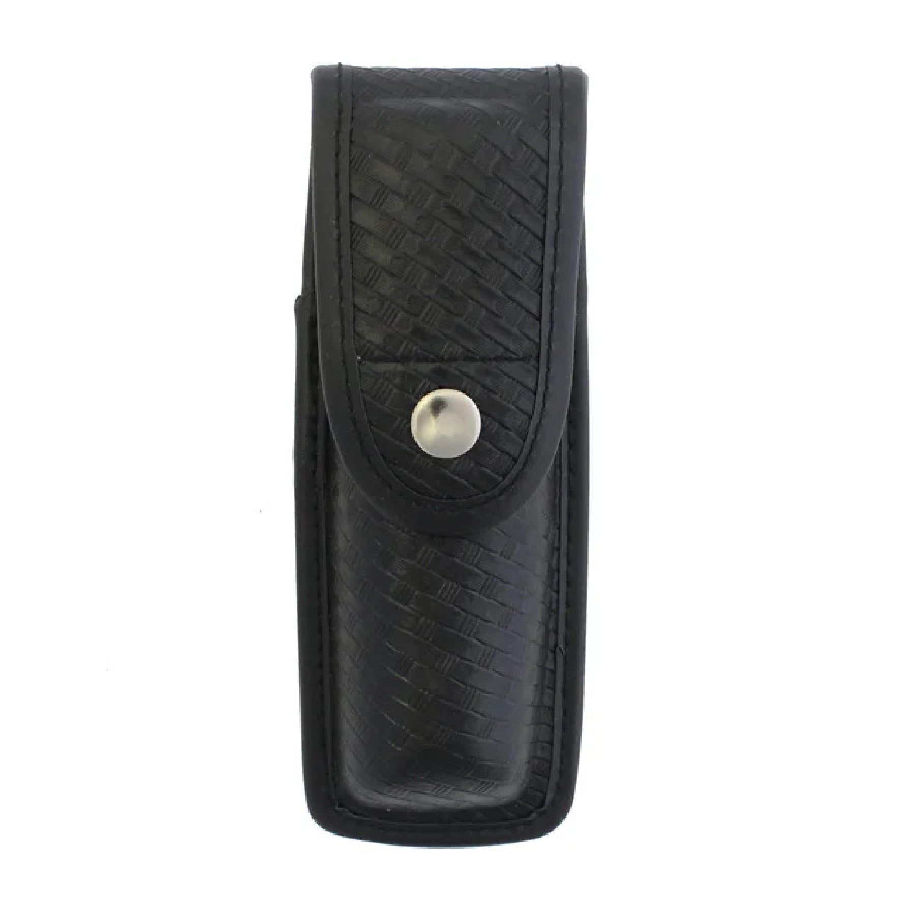 Basket Weave Synthetic Leather Large Spray Holder (Nickel Snap)