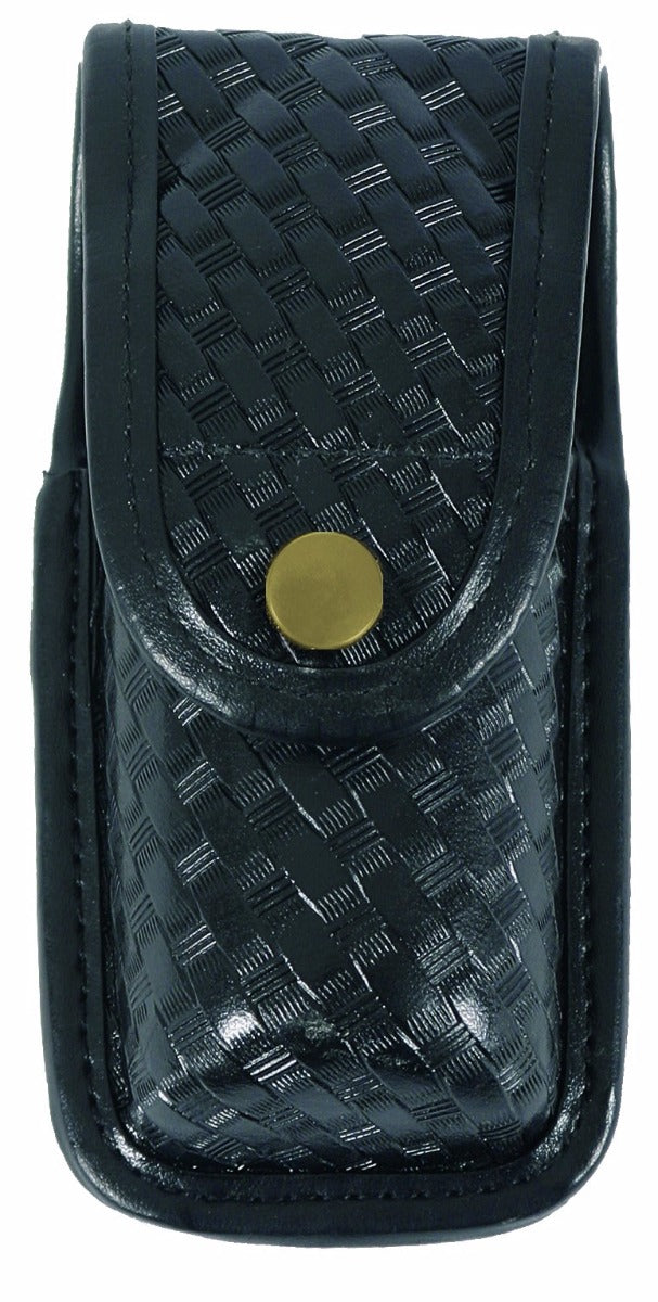 Basket Weave Synthetic Leather Small Pepper Spray Holder (2oz)