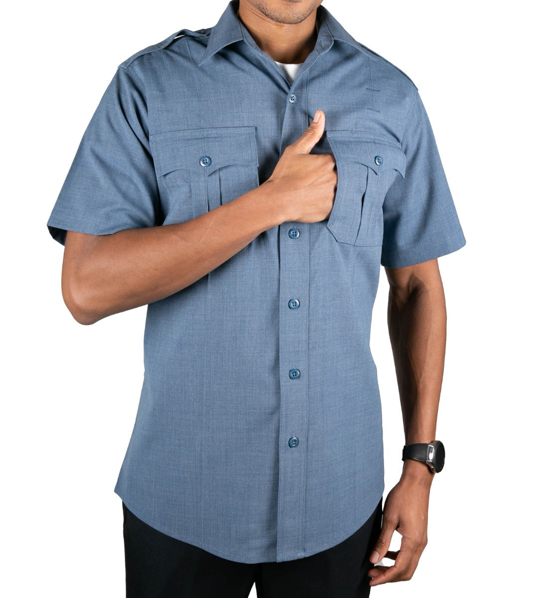 Sinatra Class A Style Poly-Wool Short Sleeve Lycra Shirts