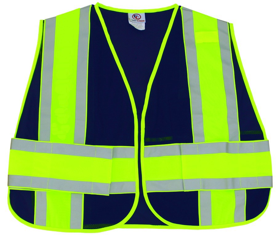 Reflective Duty Vests (Dark Navy)