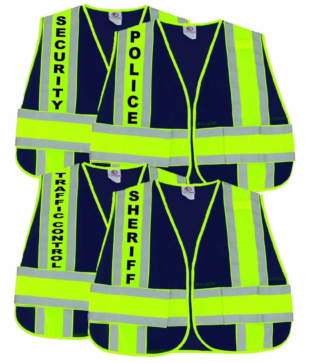 Reflective Duty Vests (Dark Navy)