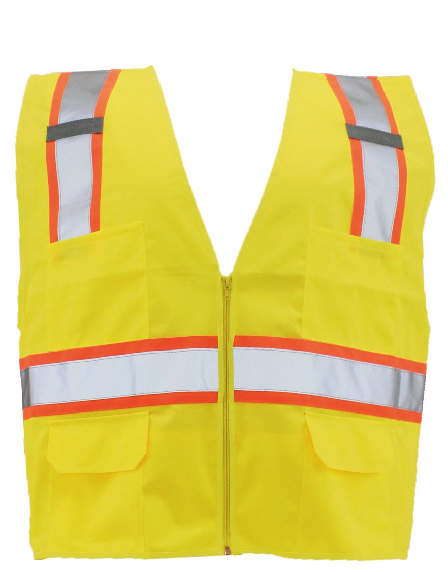 Plain Reflective Safety Vest (Yellow)