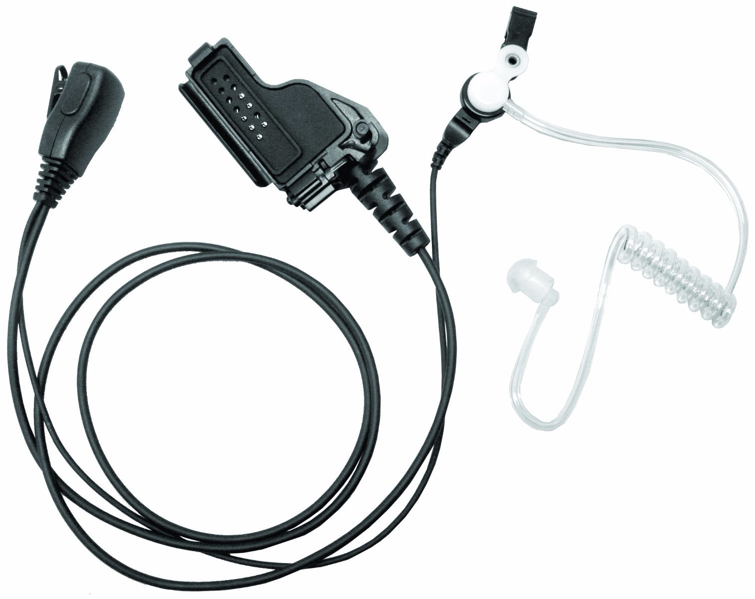 Surveillance Earphone with Lapel Microphone (for HT1000 and XTS Series radios)