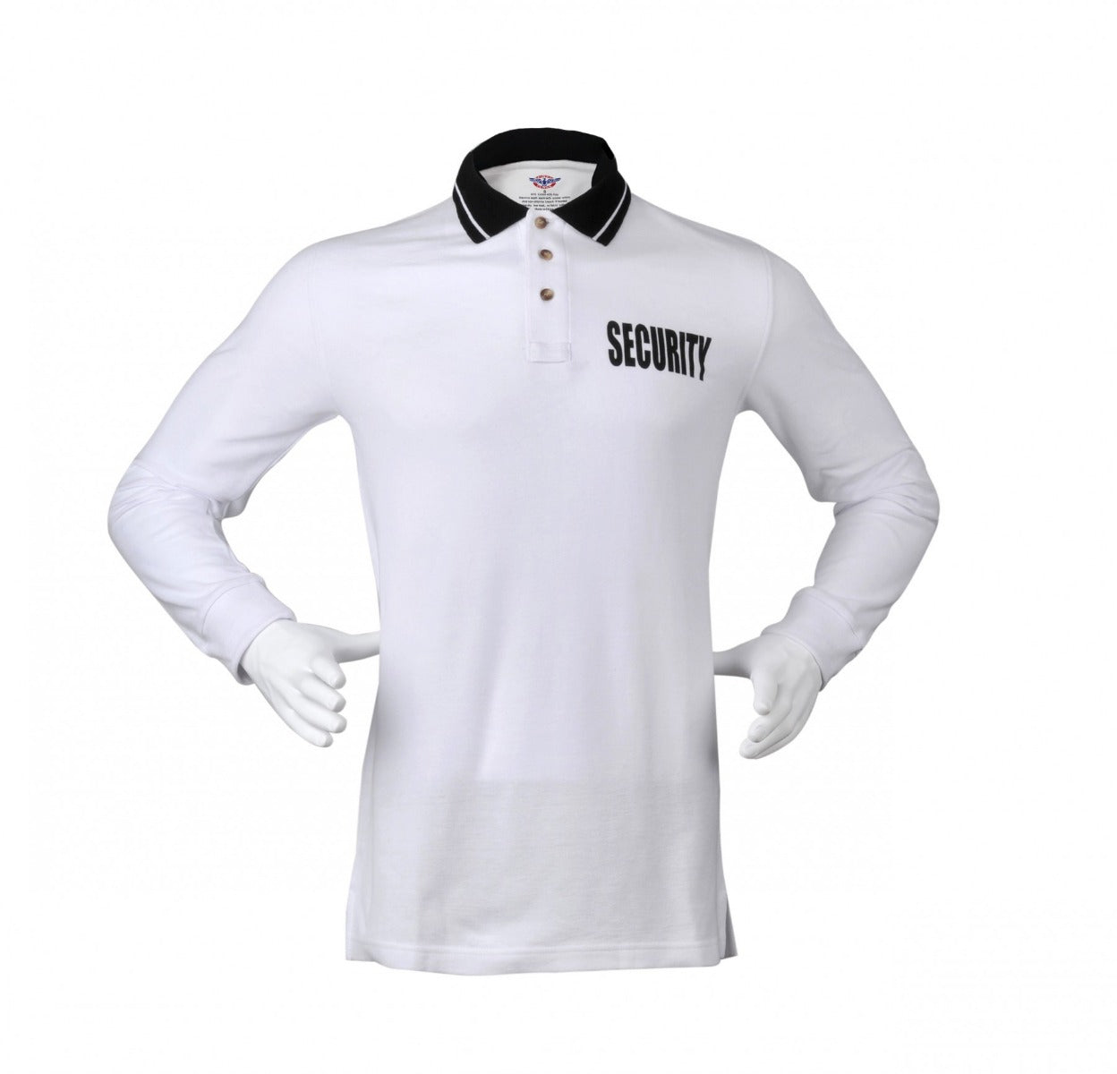 First Class Security Long Sleeve Polo
